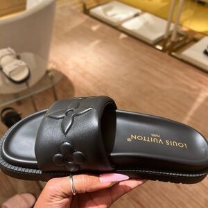 Louis Vuitton comfort mule still in stores